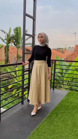 Rok Audy warna cream ya #rok #audyskirt #sale88 