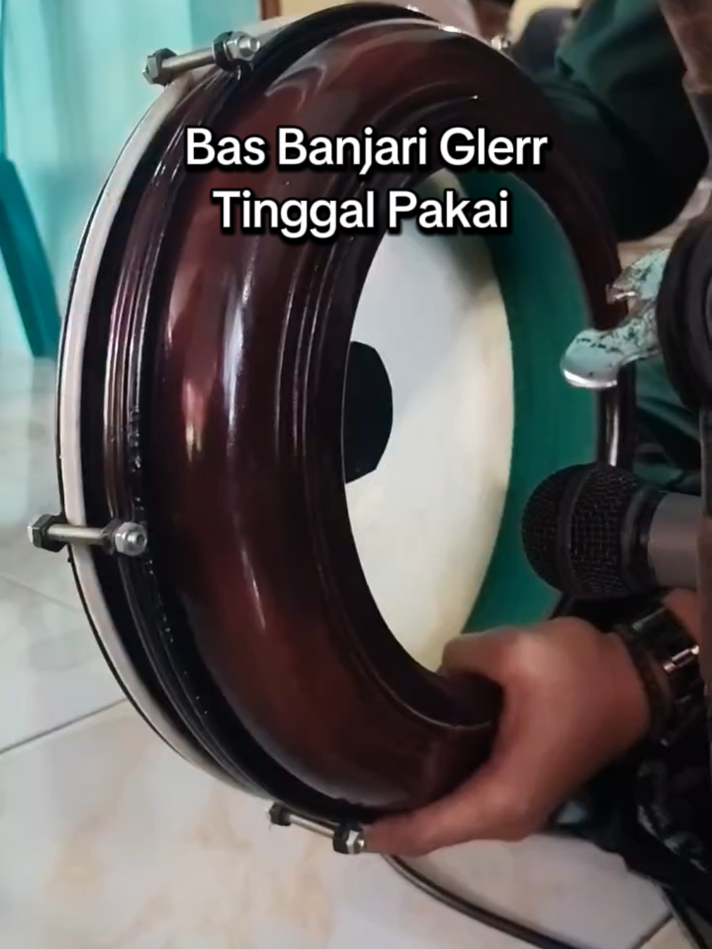 Bas banjari setelan tes glerr pas manggung #basbanjari #bashadroh #banjaristory #sholawat 