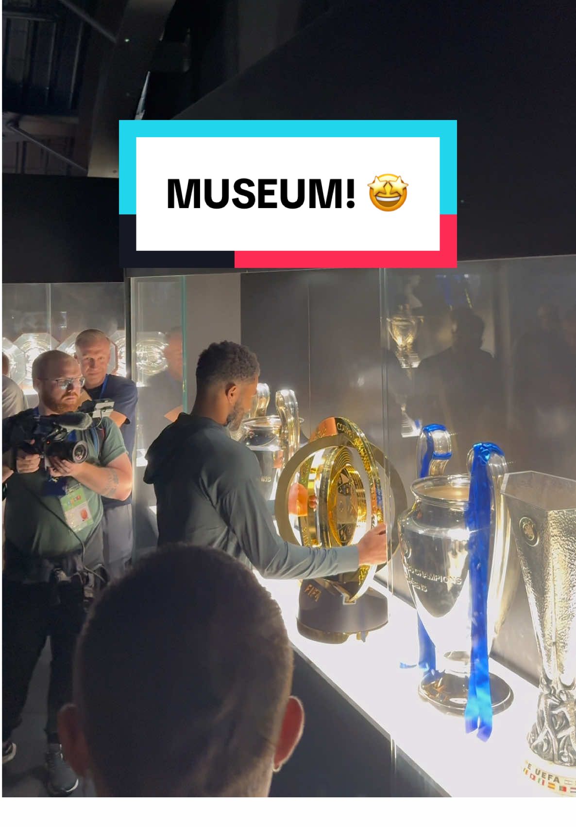 A trip to the museum! 🤩 #ChelseaFC #CFC #LondonsHomeofTrophies