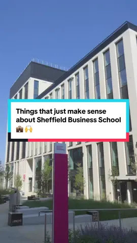 From rooftop views to breakout rooms, see what our brand new Sheffield Business School has to offer 🙌 #SheffieldHallam #BusinessSchool #ThingsThatJustMakeSense