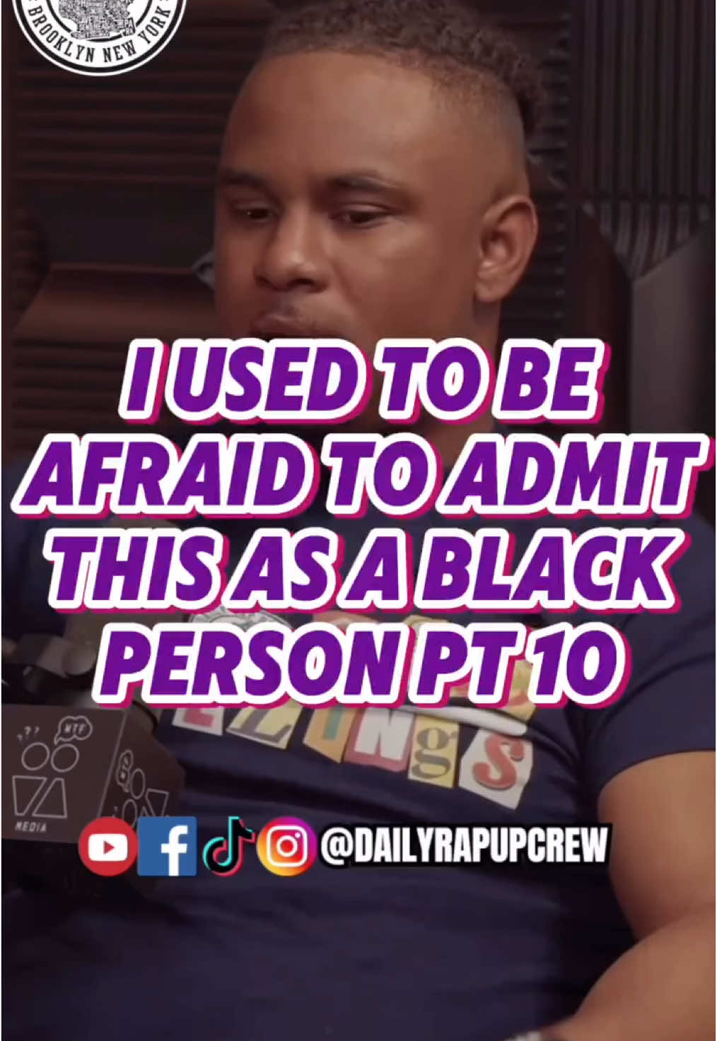 @therealwhyeli brought up a great point and want to bring up this conversation to hear your thoughts and opinions… I Used to Be Afraid to Admit This as a Black Person pt 10 Don’t miss the full episode of our Bro chat out right now on YouTube! Head over to our channel, DailyRapUpCrew, or check the link in our bio.#dailyrapupcrew