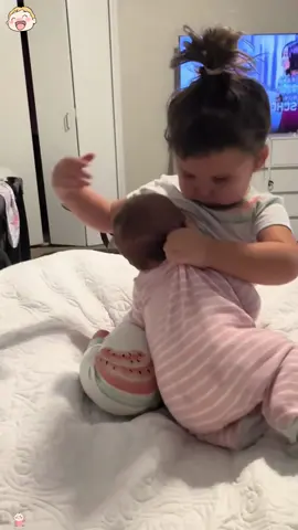 When there are two children in the family #happ #funny #babylove #cutebaby #funnymoments #tunnyvideos #fyp