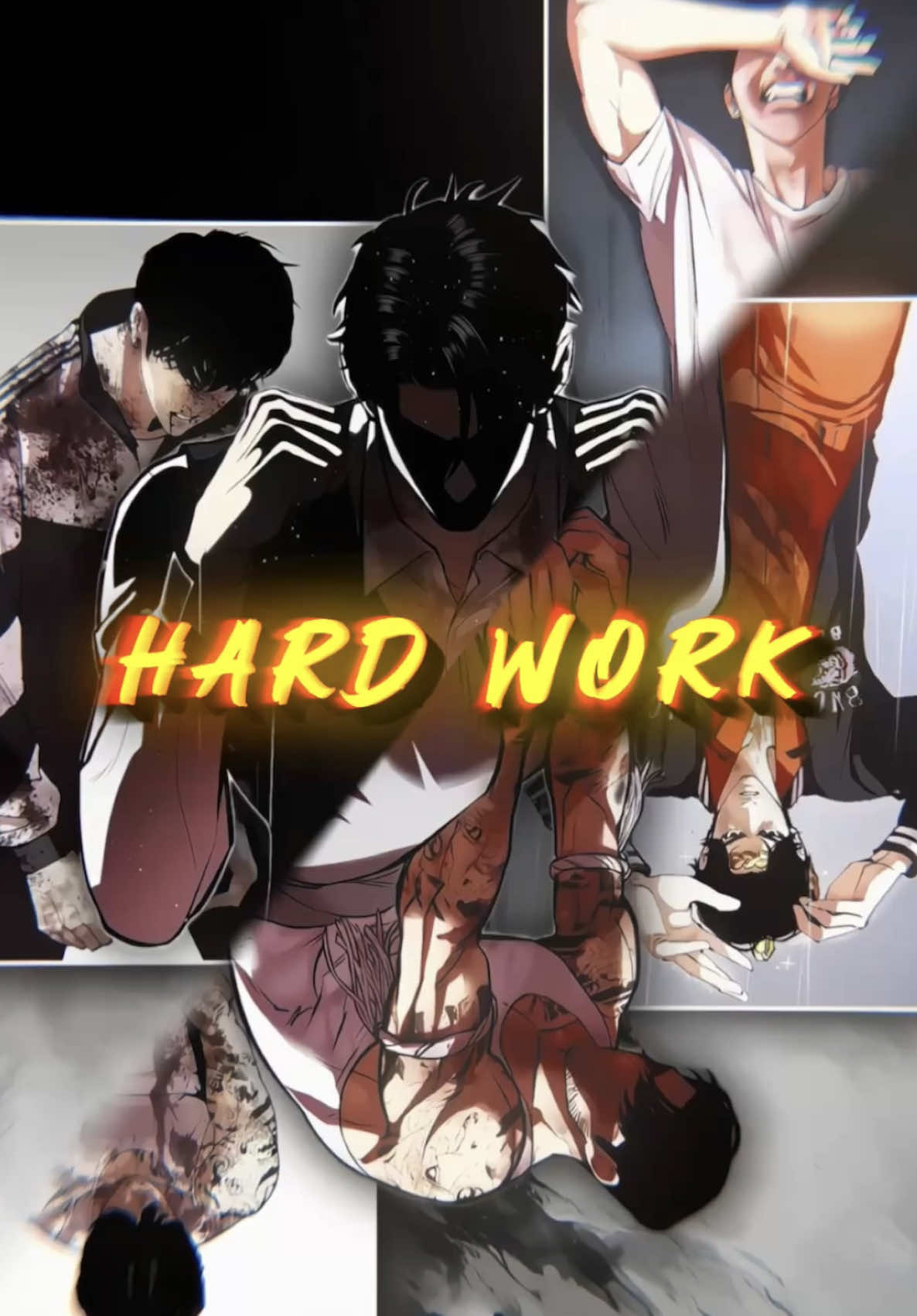 No genius beats hard work #lookism #外見至上主義 #fyp 