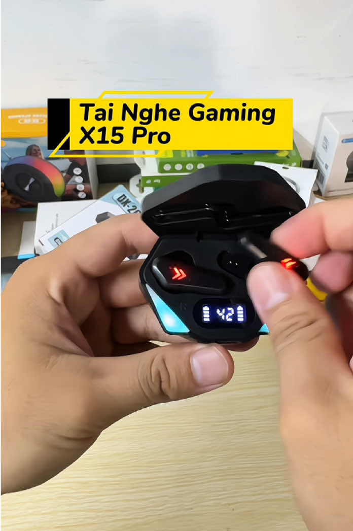 Tai nghe gaming X15 Pro #viral #fyp #btvtech #phukiendienthoai #docongnghe #tainghe #tainghebluetooth #tainghekhongday #tainghegaming #tainghex15pro 