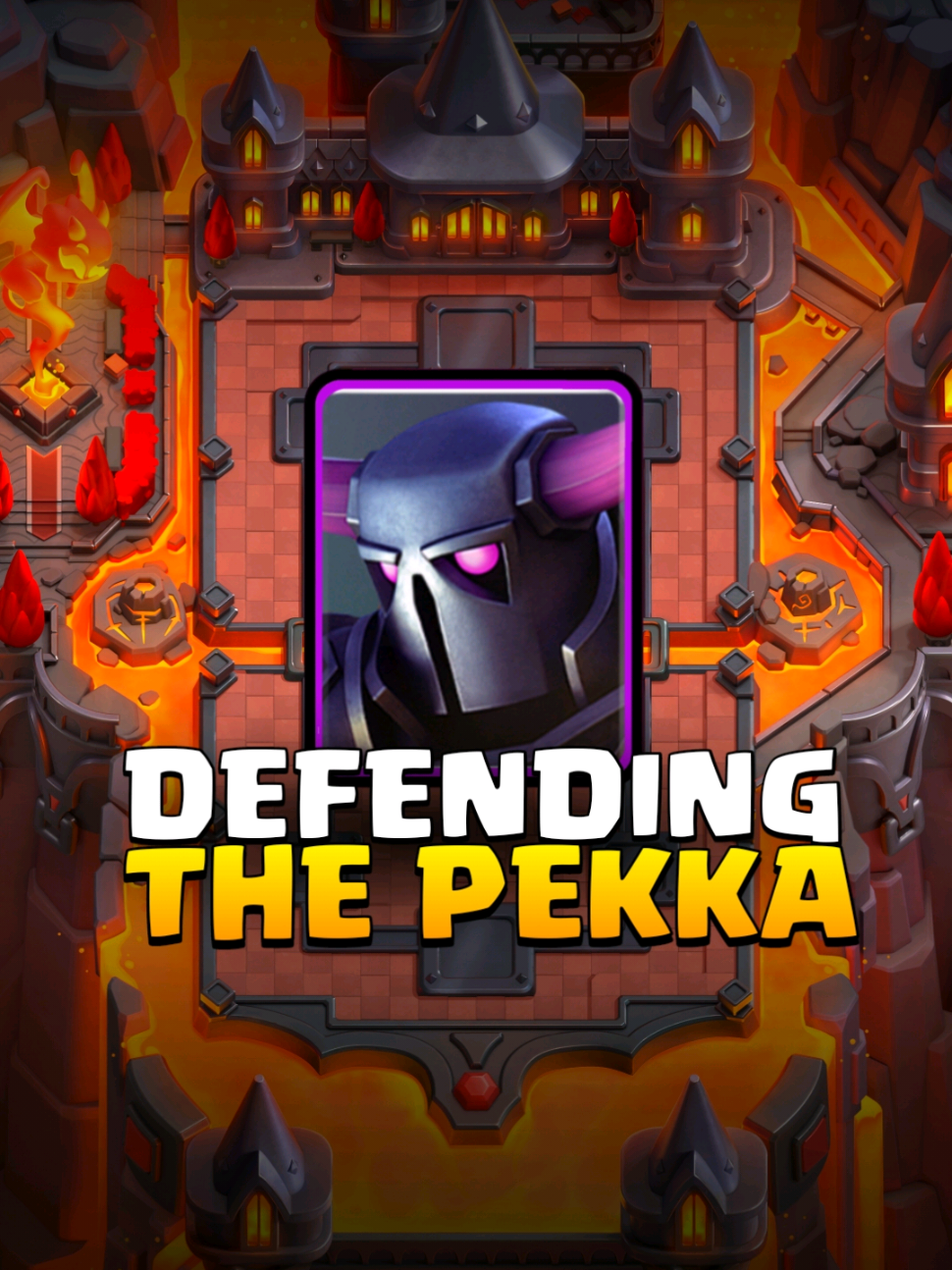 Defending The Pekka🦋 #clashroyale #foruyou #flypシ #clashroyaledaily #clashroyaleupdate 