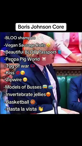 Of course the text box has to be BLOO #core #britishhumour #borisjohnson #ukpolitics #funny #uk #comedy 