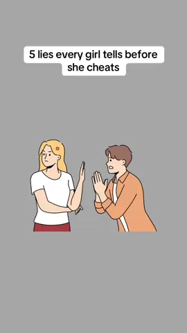 5 lies every girl tells before she cheats #psychologytricks  #psychologyfacts  #motivationalquotes  #motivationalspeech 
