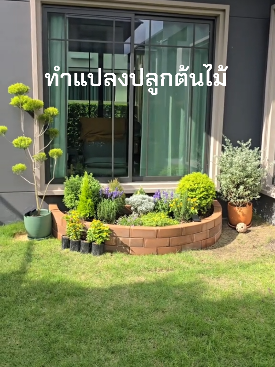 ทำแปลงปลูกต้นไม้ย่อมๆ | ทำสวน Ep2 สนามโล่งๆเลยลองทำแปลงปลูกต้นไม้ #จัดสวนเอง #จัดสวน #ปลูกต้นไม้ #ทําสวน #อยู่บ้าน 