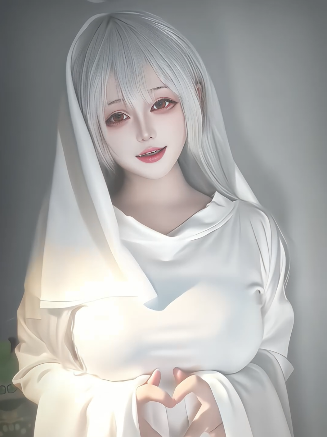 white🤍 #everyonefams #zeyni🌸 #cosplay #douyin #douyin抖音 #weibo #chinese #fyp 