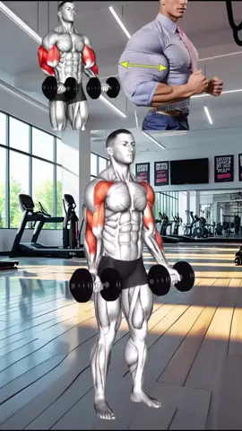 The king of biceps builders- keep your elbows tucked and don't swing 🏋‍♀️💪 #LearntoFit #fyp #Bicepsworkout #viral #bodybuilding #gym 