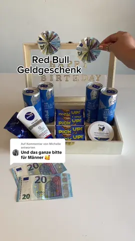 Antwort auf @Michelle Geburtstag/Geldgeschenk💙Red Bull schnell und einfach gemacht  #geldgeschenk #tedi #giftidea #DIY #деньрождения #selfmade #kreativ #männergeschenk #lastminute#schnellundeinfach #inspiration #redbul #geburtstag #geburtstagsgeschenk 