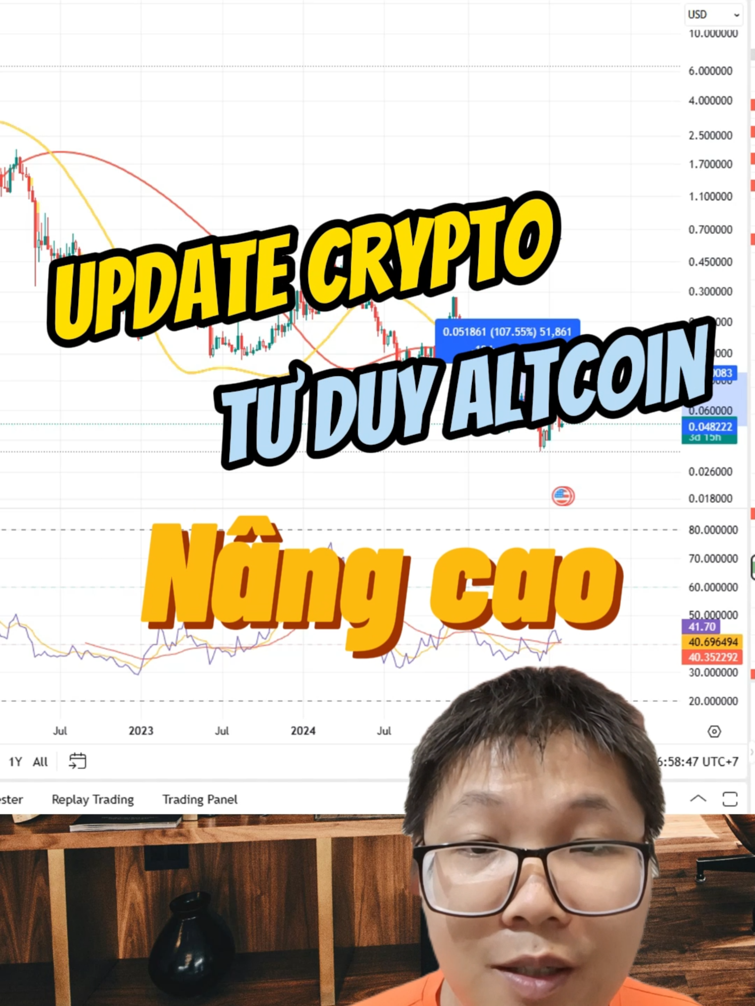 Cú Ca hướng dẫn anh em thay đổi tư duy đầu tư trong thị trường crypto. Khi bitcoin sideway, sẽ có sự tăng trưởng altcoin nhất định, tuy nhiên các đồng coin lowcap đã phá đáy thì khác, chúng có thể tăng nhẹ nhưng sau đó sẽ phá đáy. Đã đến lúc vượt qua sự sợ hãi, chấm dứt dca âm các coin xấu, chọn các đồng coin tốt để tái cân đối danh mục đầu tư #xuhuong