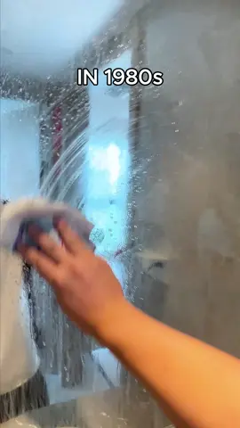 Built-in spray, brush & blade — spotless glass in seconds!#3in1squeegeebrush #squeegee #cleaningtiktok #bathroomrefresh #mirrorcleaning 