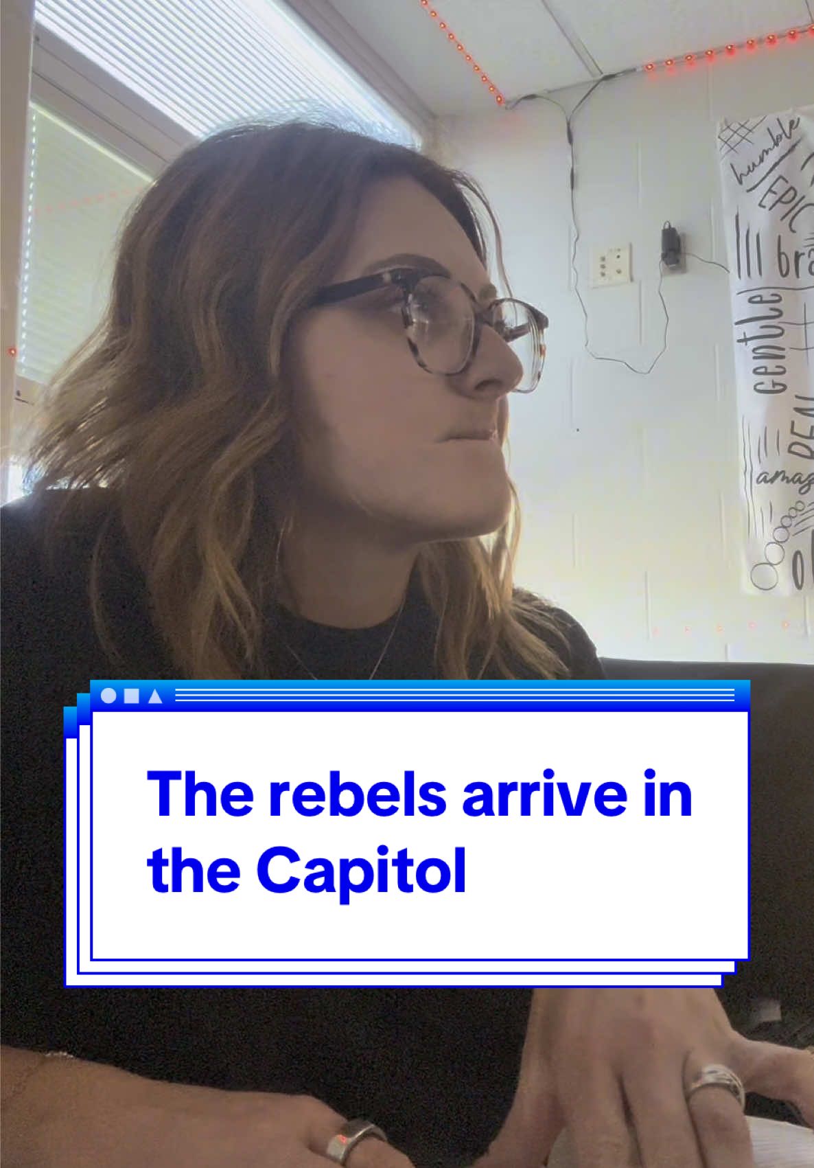 “If the intent is right, but the action is wrong… what does that make the action?” 🤷🏼‍♀️ life lessons during literature.  #thehungergames #mockingjay #suzannecollins #galehawthorne #thecapitol #panem #coriolanussnow #katnisseverdeen #medialiteracy #teacherlife #middleschool 