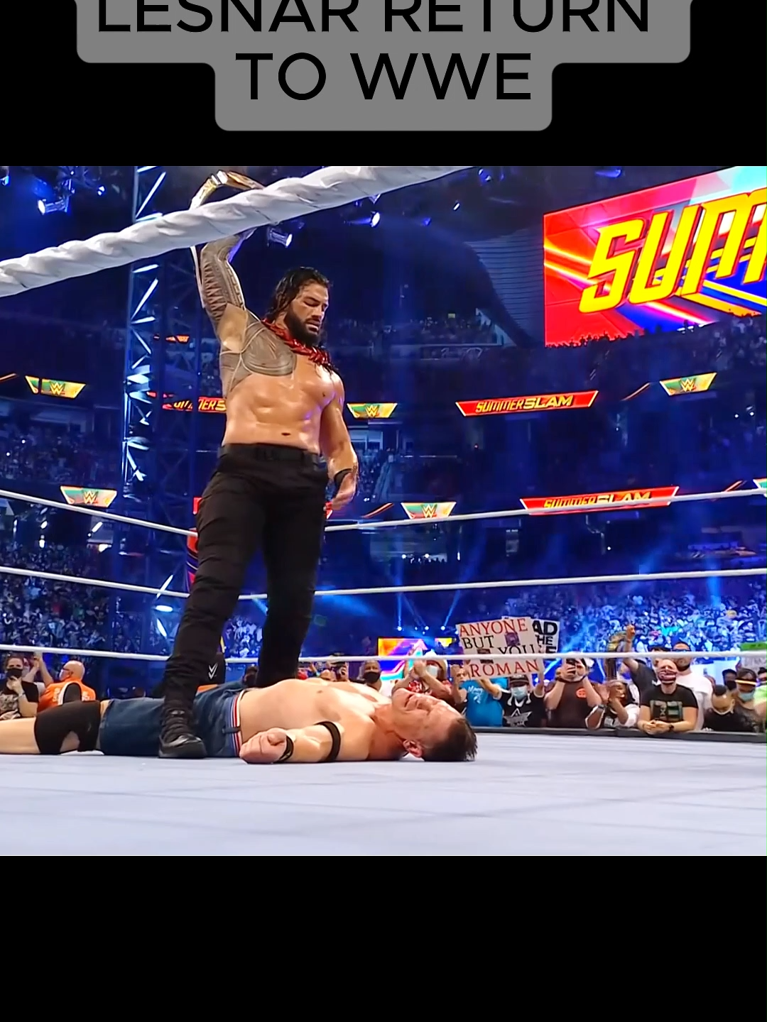 TOP 3 BEST BROCK LESNAR RETURN TO WWE #WWE #wwefan #wwetiktok #foryoupagе #wrestling #wwefans #wrestlingtiktok #SummerSlam #summerslam2025 #johncena #brocklesnar #romanreigns