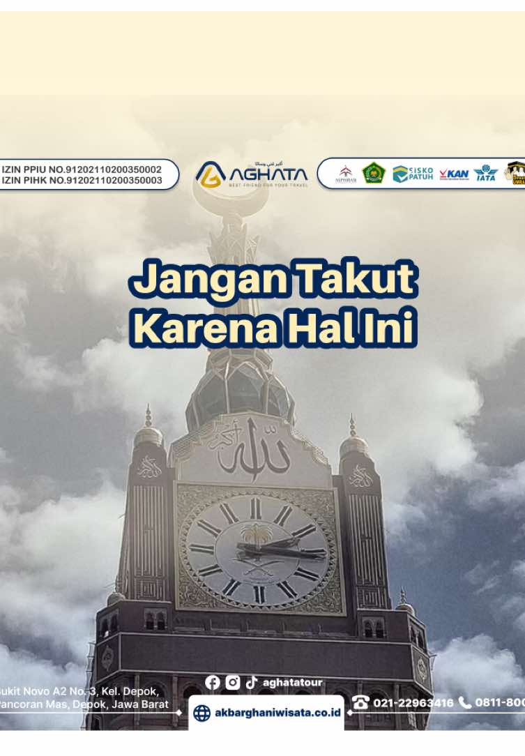 Suhu tembus 45°C! 🔥 Tapi jangan khawatir… Kenyamanan jemaah tetap jadi prioritas: ✅ Kipas raksasa + kabut air ✅ Air minum tersedia di mana-mana Tetap semangat beribadah di Tanah Suci! 🤲🏽🇸🇦 📲 Info & pendaftaran hubungi kami via DM / WhatsApp =============== 𝐁𝐞𝐬𝐭 𝐅𝐫𝐢𝐞𝐧𝐝  𝐅𝐨𝐫 𝐘𝐨𝐮𝐫 𝐓𝐫𝐚𝐯𝐞𝐥 Klik www.akbarghaniwisata.co.id 📱: 0811 - 800 - 9899 📧: info@akbarghaniwisata.co.id 📍: Bukit Novo A2 No.3, Kec. Pancoranmas, Kota Depok, Jawa Barat 16431 Follow Us:  @aghatatour @aghatatour ================ #umrah #umrah2025 #baitullah #masjidilharam🕋 #kabah #umrohnyaman 