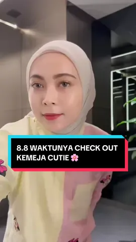 Yakali 8.8 ngelewatin kemeja cutie ini beb, gercep mumpung lagi restock 🌸🫶🏻#fyp #ootdtiktok #88tiktoksale #fypシ゚viral 