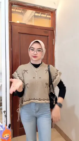 Rekomen vest rajut terlucukk yg aku punya🤎