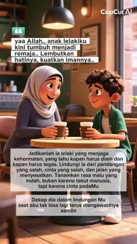 #CapCut #untukanakku #anaklelakiku #statusmu #genaicapcut #kreasiaicapcut 