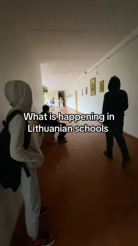 This is what’s is happening in Lithuanian schools #lithuania #balkan #schoolboring