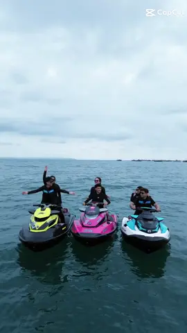sore tadi 3 jetski langsung yang mau tinggal wa aja ya no nya ada d bio #fyp #viral #jetskypangandaran 