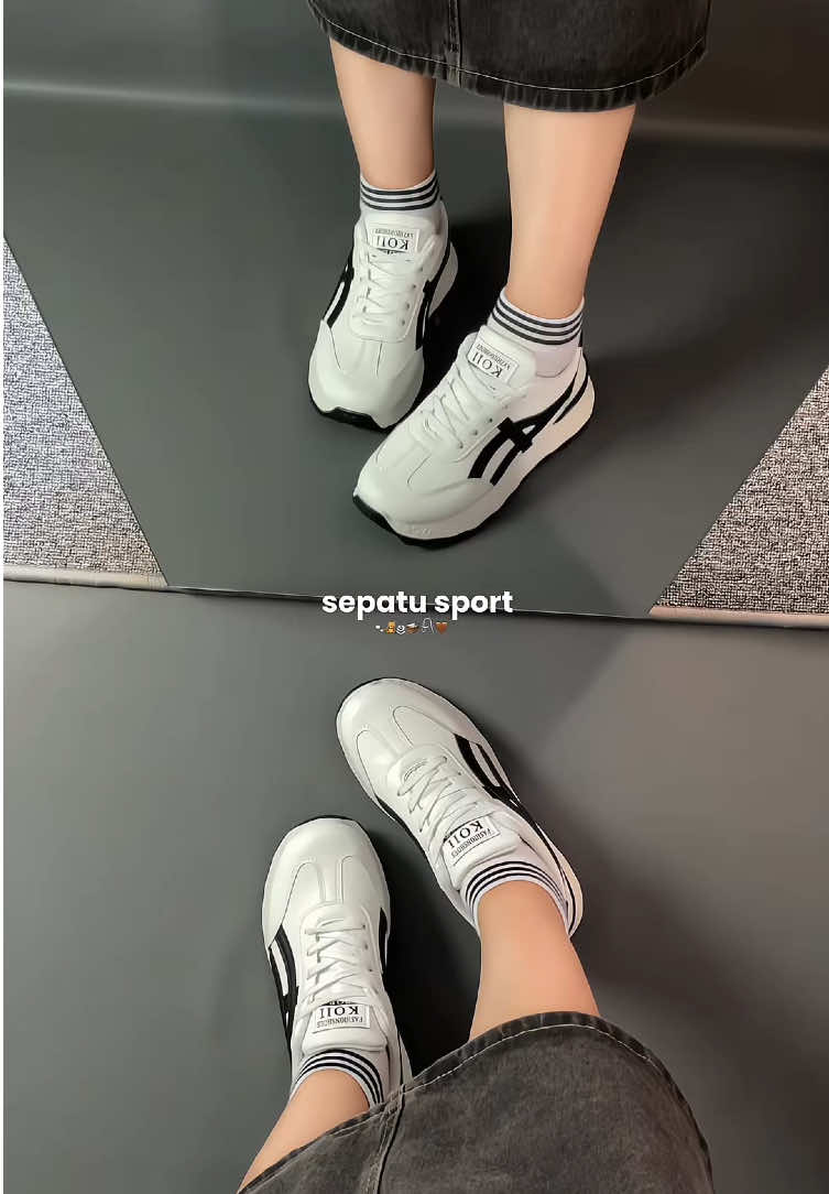 sepatu ini bisa masuk semua outfit 🙌🏻🖤 #sepatuolahraga #sepatusport #sepatumurah #sepatusneakers #sepatukekinian #sepatukeren #sepatuviral #fypage #fypシ゚ #fypp #masukberanda 