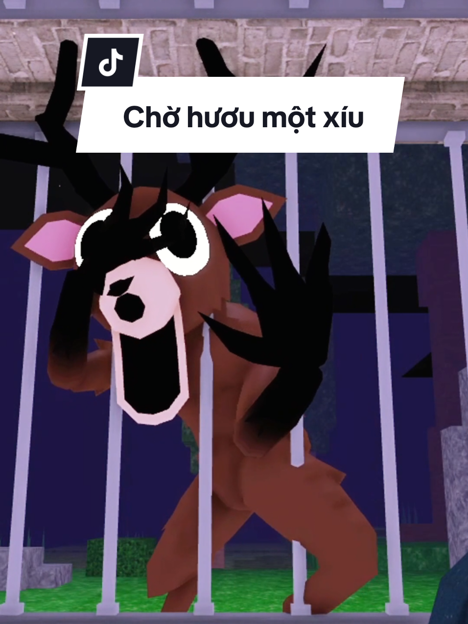 Có lẽ hươu không đáng sợ đến vậy 😇 😇 😇 #roblox #robloxvietnam #robloxvng #maps #99nightsintheforest 