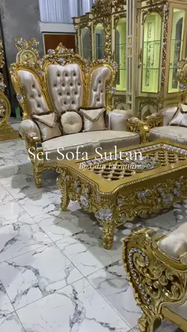 Barang Ready Silahkan Di Pinang Bosku  Set Sofa Tamu Sultan Jumbo Set Lengkap Formasi 3211+Mj