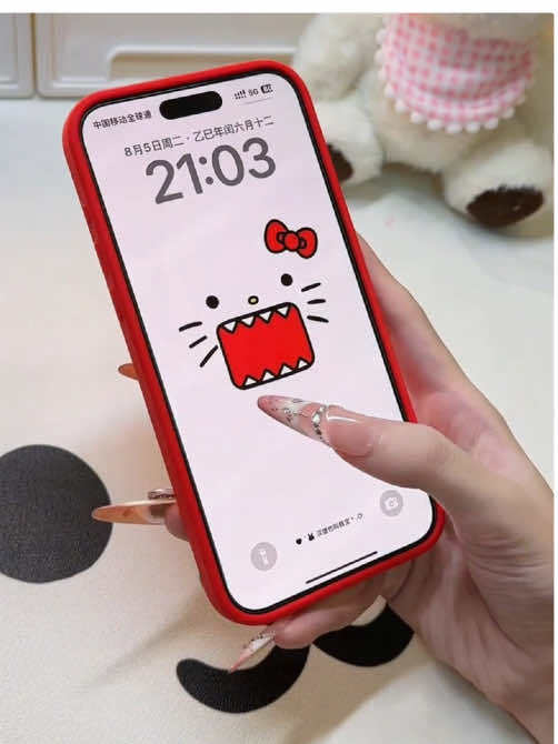 Immersive typing#type#phonecase #caseiphone #decompression #wallpaper #cutecase #Baidu #magneticphonecase #input #beauty #red 