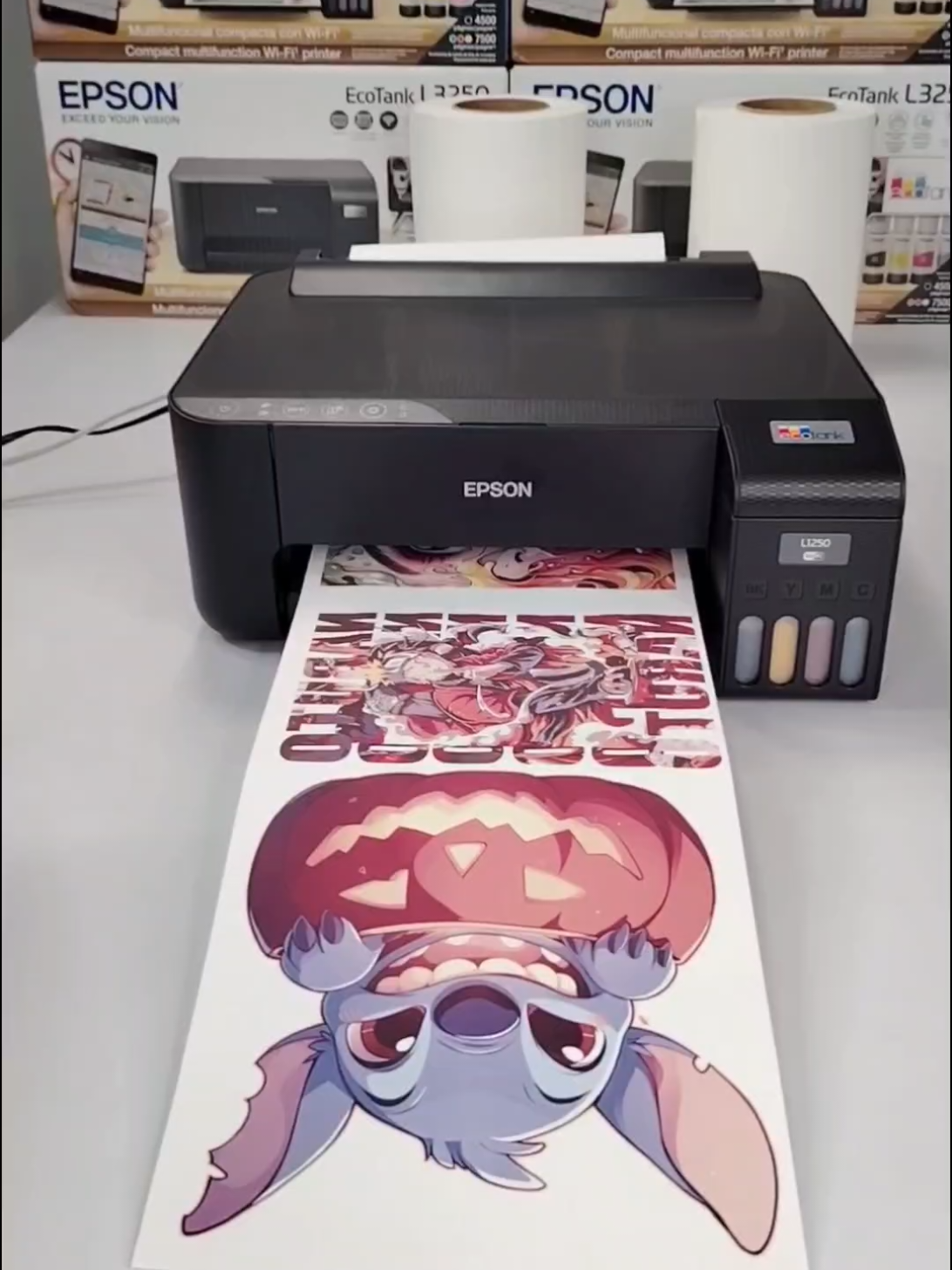 Rollo de sublimación. Compatible con impresoras Epson ideal para imprimir por traje y diseño más largos #paratiiiiiiiiiiiiiiiiiiiiiiiiiiiiiii #sublimación #epson #foryou 