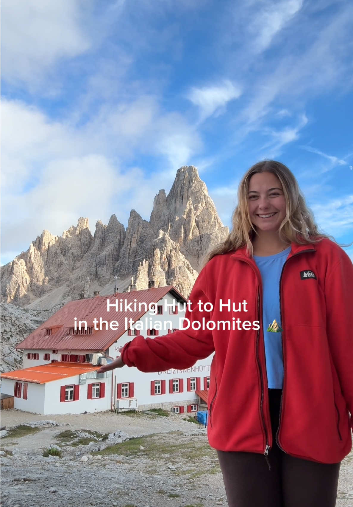 Day 2 of hiking in the Dolomites and a little tough love! #travel #dolomites #Hiking #italy #familytrip 