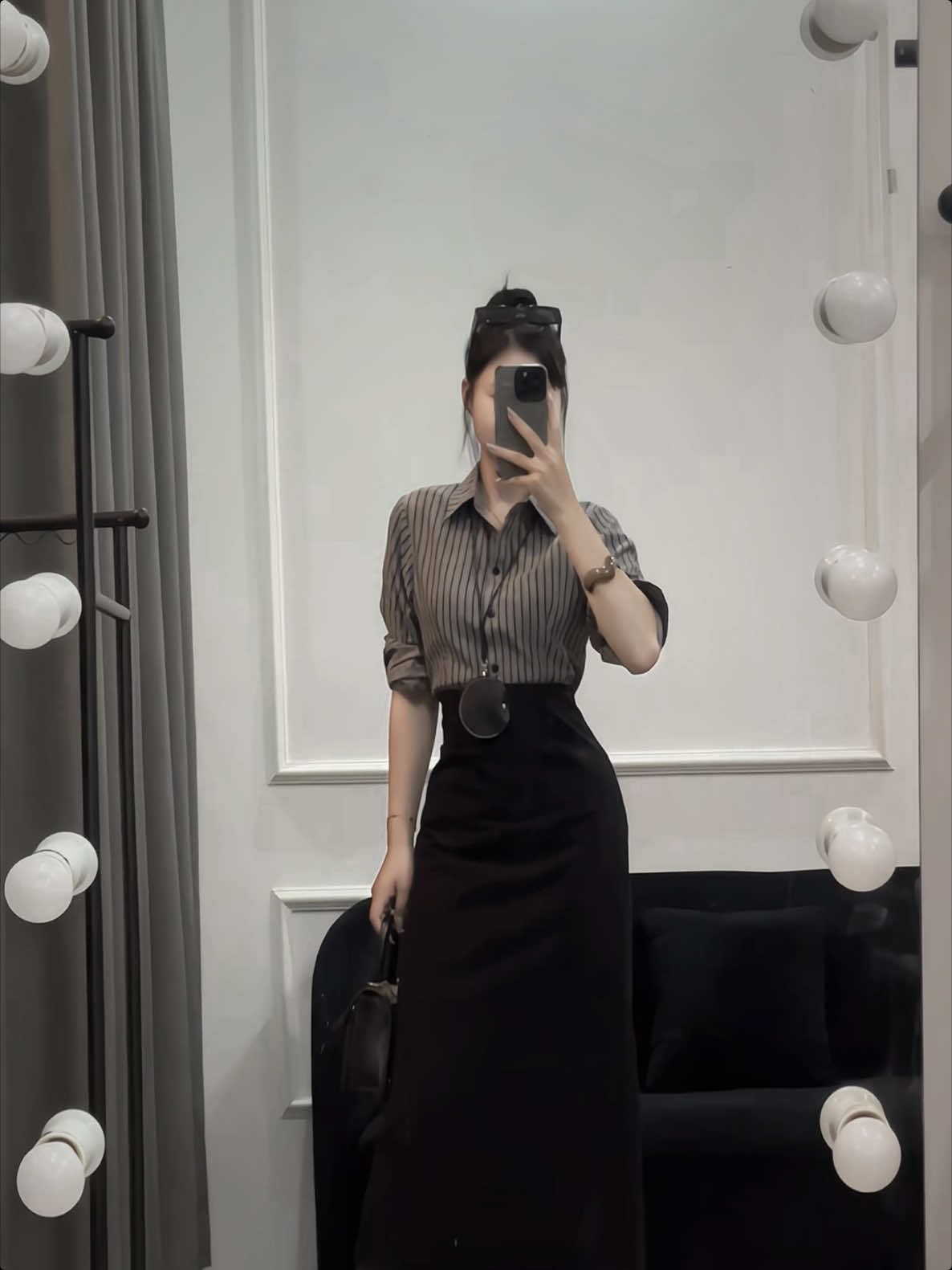 Ngoại lệ của anh sắp về 🖤#OOTD #quanongrong #mrsstudio #thoitrangnu #myoutfit #trendingtiktok #somicongso 