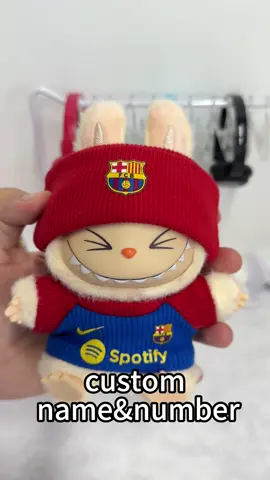 Link in bio ☑️ #labubuoutfit #labubuclothes #labubulover #labubujersey #barcelonafc 