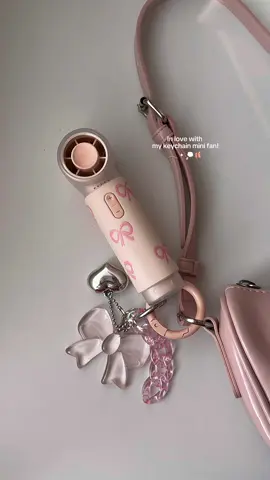 the cutest! 🥹💫 #fan #minifan #portablefan #handheldfan #portableminifan #coquette #fyp 