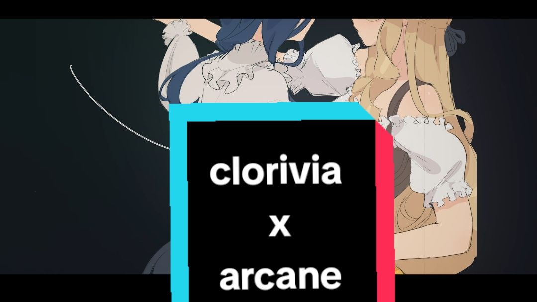 the art is kinda old considering how much time have passed since I started it but hooooray it is finished!! #clorivia #arcane #GenshinImpact #mameilleureennemie #artistsoftiktok 