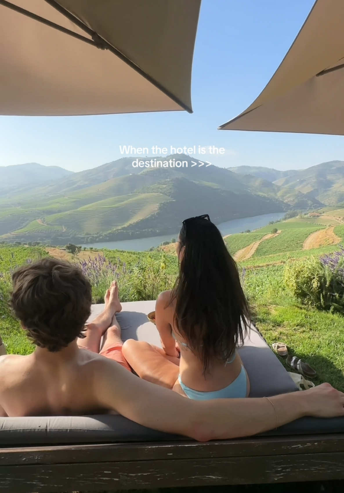 What if I told you this cozy stay used to be a wine vat? 👀😮🍷 #travel #portugal #luxuryhotel #travelvlog #travelaesthetic #dourovalley #honeymoonideas 