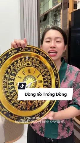 Trả lời @Viet huu 1972 Bác bấm vào giỏ hàng góc trái để đặt nhé #dongho #donghotreotuong #donghotrongdong #ngocngannga #nnndonghotrongdong 