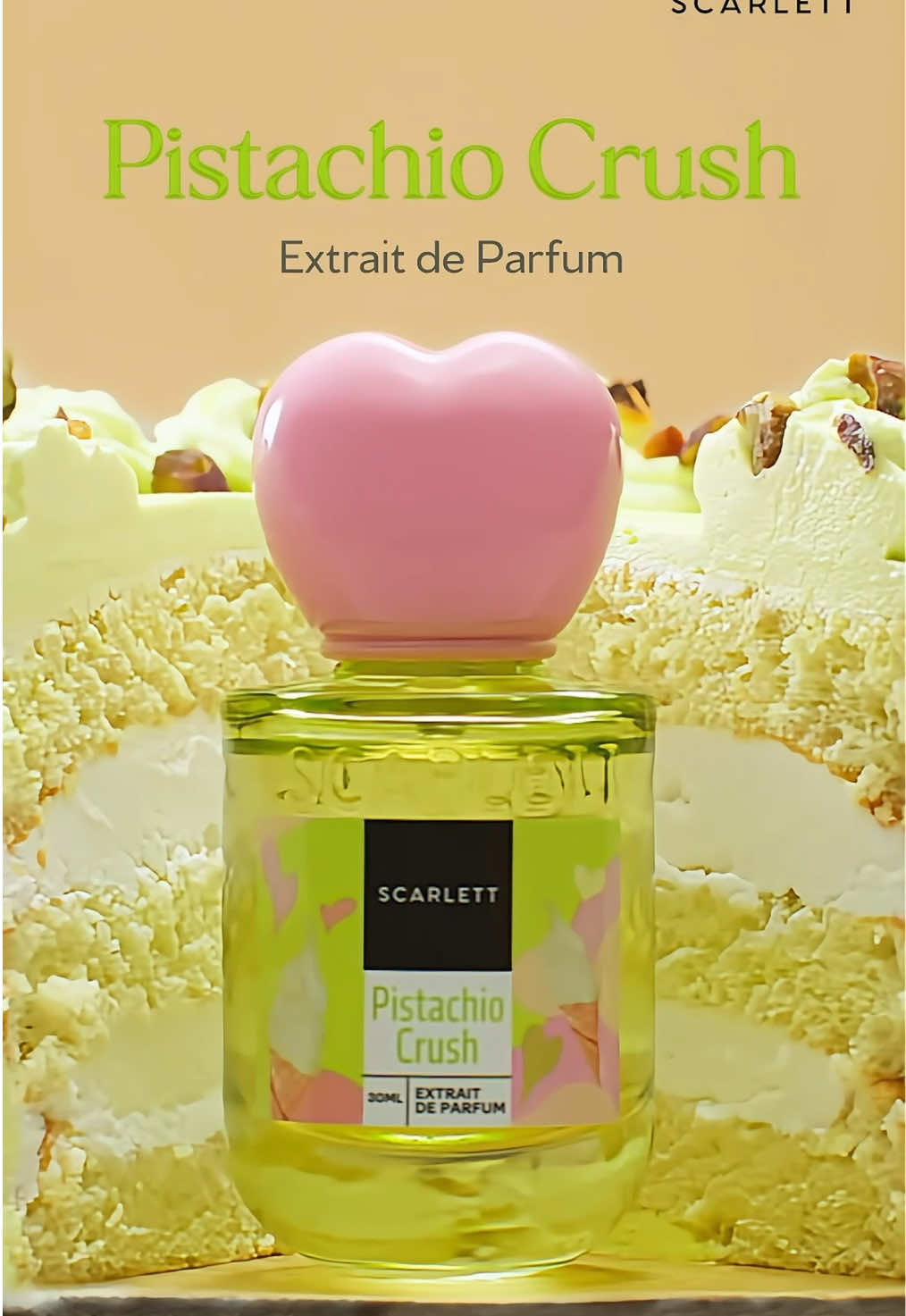 Cinta datang dan menetap melalui aroma NEW! Extrait de Parfum Pistachio Crush🍰