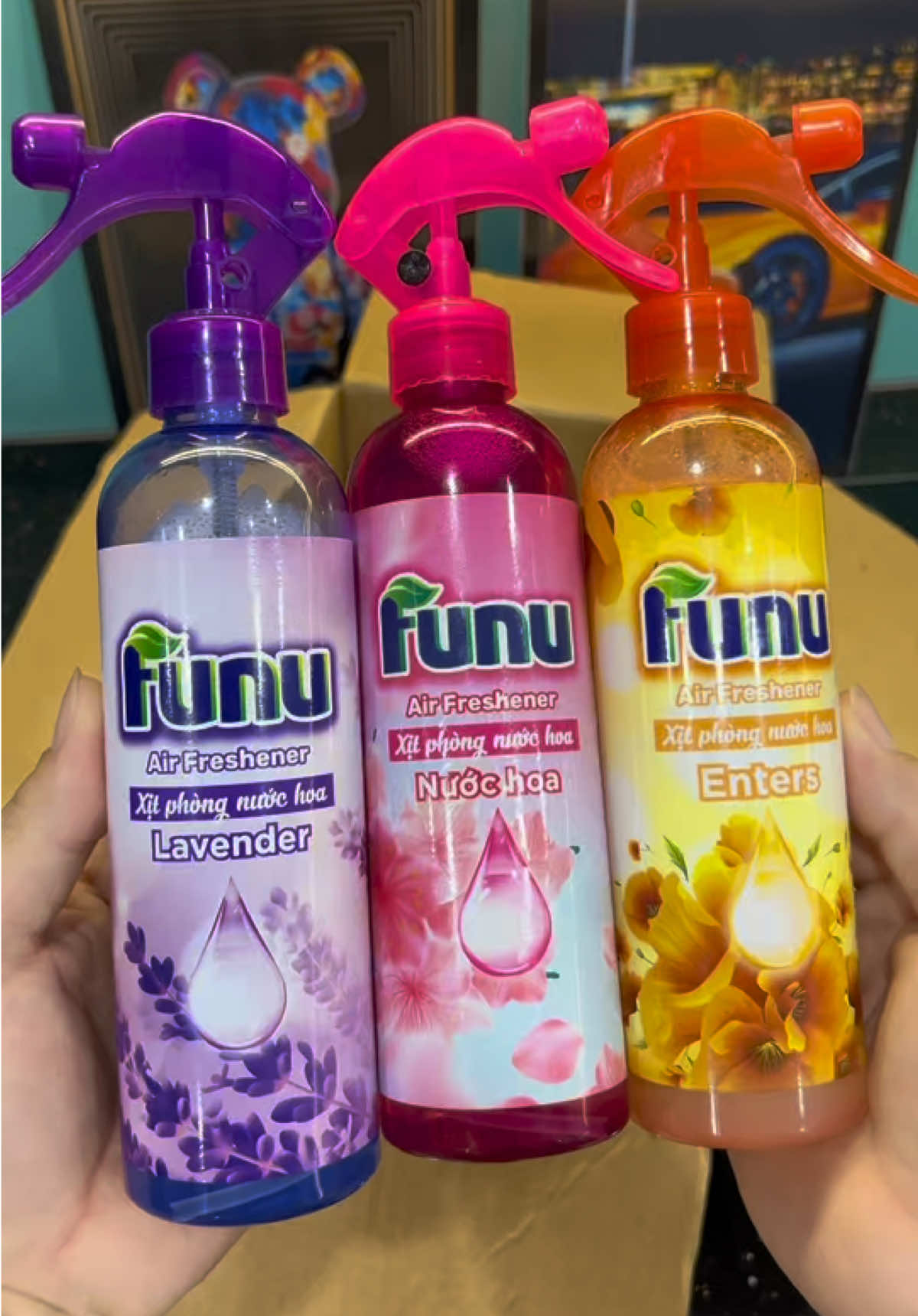 Xịt phòng tinh dầu nước hoa Funu #emkieutaphoa #xitphong #xitphongtinhdau #funu #xitphongfunu