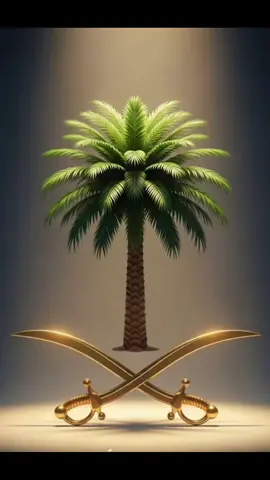 #رمز_شعار_المملكة_سيفين_ونخلة 