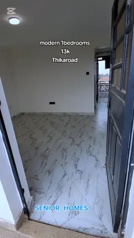 check out this modern 1bedrooms 13k Thikaroad  #realeastate #thikaroad #kenyan #Nairobi #seniorrentals #foryoupage❤️❤️ 