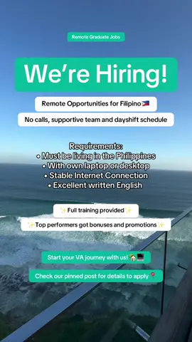 We’re hiring🚨