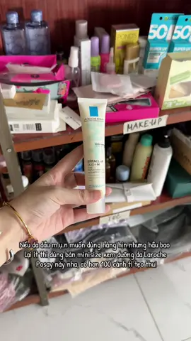 Kem dưỡng da dành cho da m.ụ.n #cobehihoay #larocheposay #larocheposayvn #Effaclar #chamsocda 