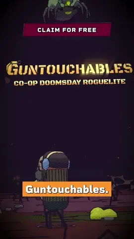 GUNTOUCHABLES is FREE to keep if claimed before August 8 @ 10AM CEST / 1AM PDT (UTC+2) #gaming #indiegames #GamingOnTikTok #roguelike #coop #guntouchables 