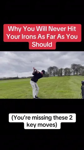 Why You Will Never Hit Your Irons As Far As You Should #foryoupage #fyp #golftips #golflessons #skillest #golfswingtips #golfdrills #golfpro #progolf 