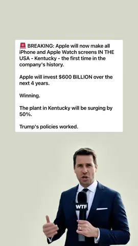 Source: https://wltreport.com/2025/08/06/huge-president-trump-tim-cook-announce-largest-investment/ #republican #apple #timcook #hugenews 