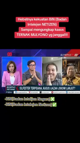 -BIN(Badan Intelijen Negara)❎ -BIN(Badan Intelejen Netizen)✅