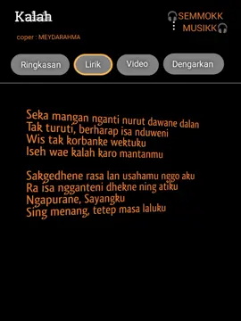 bagian 3:#fypシ゚ #lirikgoogle #LirikJawa KALAH