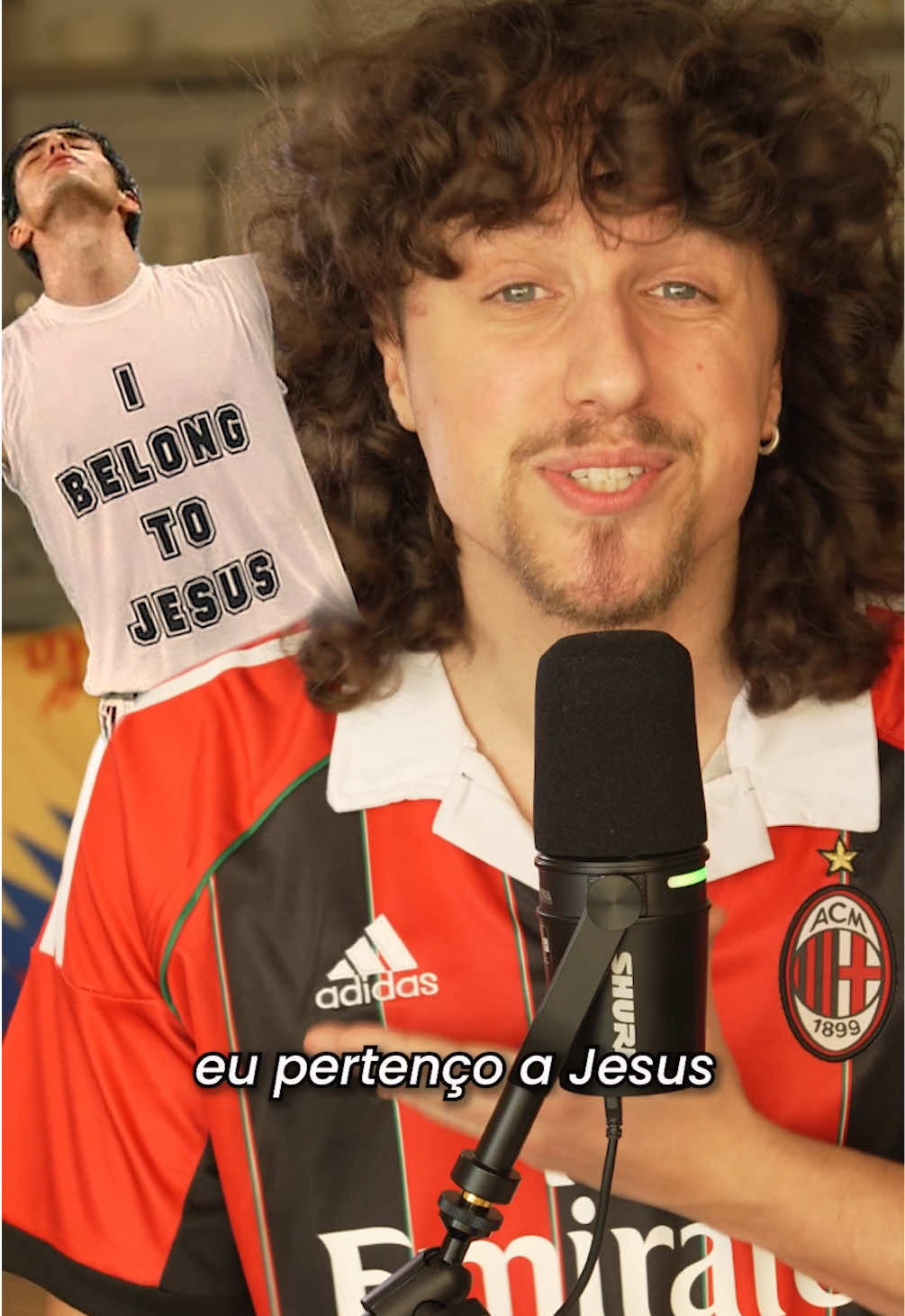 EU PERTENÇO A JESUS ❤️‍🔥 #kaka #jesus 