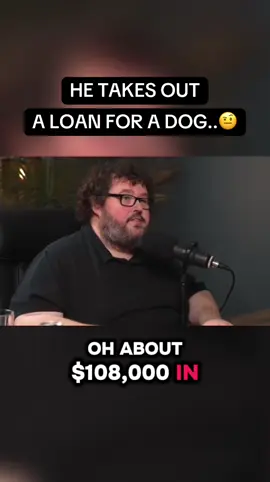 He takes out a loan for a dog..🤨 #calebhammer #fyp #boogie2988 #youtuber #debt #addiction #loan #dogs 